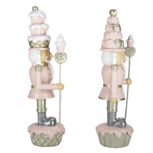Load image into Gallery viewer, Christmas Pink Nutcracker Decoration Set

