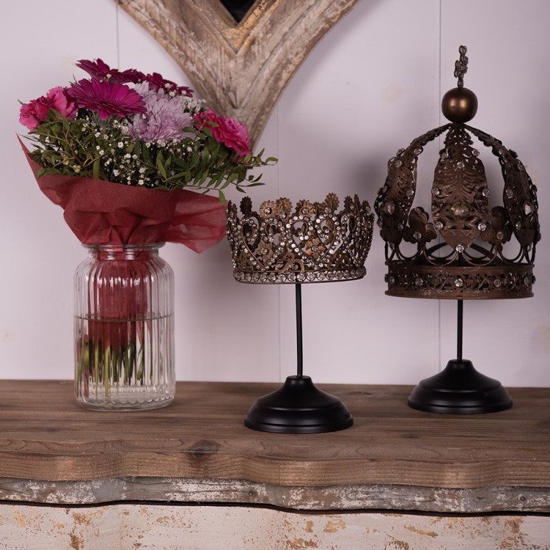 Crown on Stand Decoration