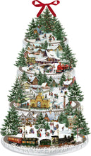 Load image into Gallery viewer, Coppenrath Vintage Style Christmas Railway Advent Calendar
