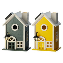 Load image into Gallery viewer, Solar Birdhouse with LED Light
