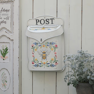 White Bee Design Post Box