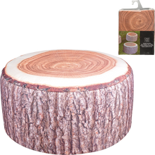 Load image into Gallery viewer, Outdoor Inflatable Pouffe Tree Trunk Design
