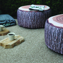 Load image into Gallery viewer, Outdoor Inflatable Pouffe Tree Trunk Design
