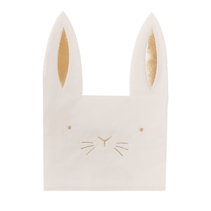 Easter Bunny Shaped Paper Napkins