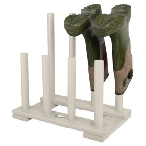 Cream Wooden Boot Rack