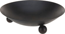 Load image into Gallery viewer, Low Black Fire Pit Bowl 57cm
