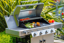 Load image into Gallery viewer, Grillstream Gourmet 4 Burner Hybrid BBQ With Steak Shelf
