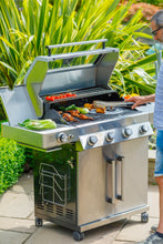 Load image into Gallery viewer, Grillstream Gourmet 4 Burner Hybrid BBQ With Steak Shelf
