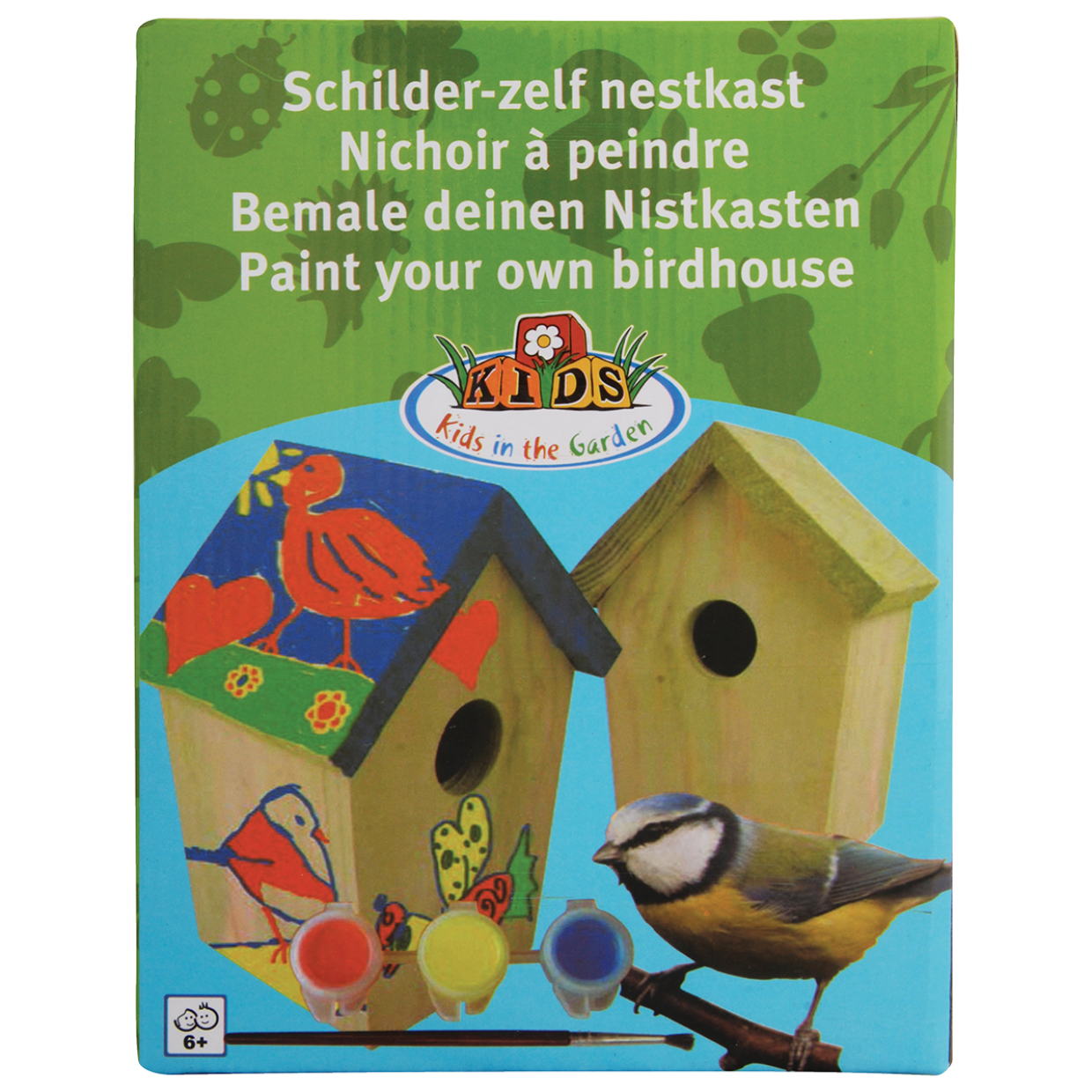 DIY Bird Nesting Box with Paint Starlolly