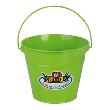 Load image into Gallery viewer, Childrens Green Gardening Bucket
