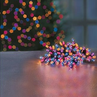 Premier TimeLights 200 Rainbow LED Battery Operated String Lights
