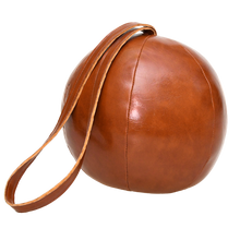 Load image into Gallery viewer, Faux Leather Ball Door Stop
