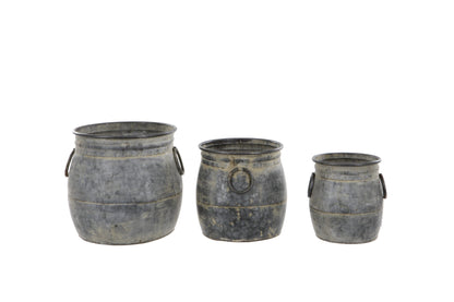 Set of 3 Ollam Plant Pots