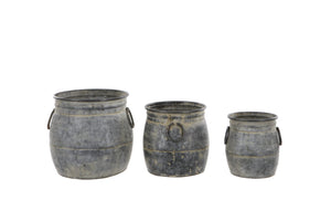 Set of 3 Ollam Plant Pots