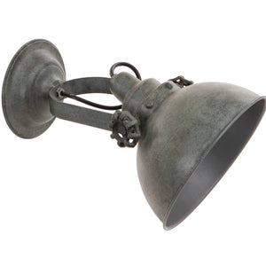 Industrial Style Wall Lamp Grey