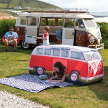 Load image into Gallery viewer, VW Camper Kids Pop Up Tent Red
