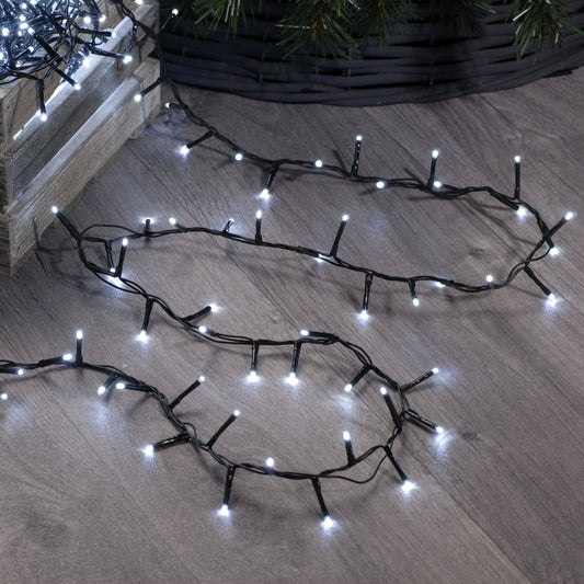 Festive 760 Sparkle Brights Cool White Led String Lights