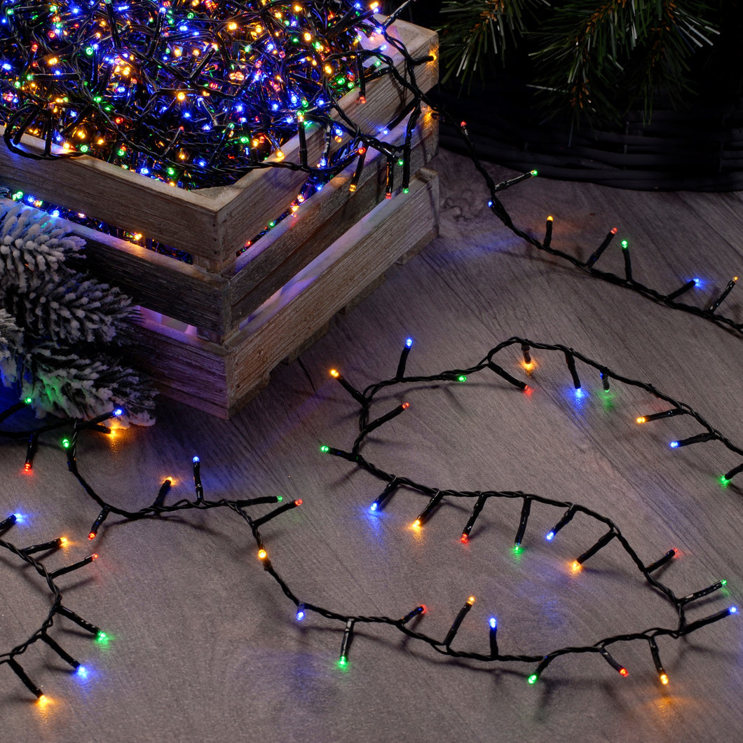 Festive Sparkle Brights 520 Multi Coloured Led String Lights