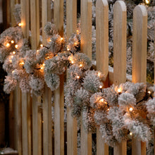 Load image into Gallery viewer, Festive 760 Warm White Glow Worm Lights

