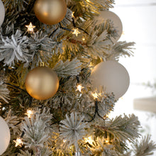 Load image into Gallery viewer, Festive 100 Warm White Star Battery Operated String Lights
