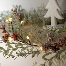 Load image into Gallery viewer, Festive 100 Warm White Star Battery Operated String Lights
