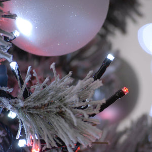 Festive 1000 Candy Cane Red & White Firefly Lights