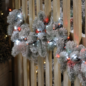 Festive 1000 Candy Cane Red & White Firefly Lights