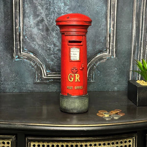 Kensington London Post Box Money Box