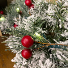 Load image into Gallery viewer, 10 Berry Foliage Micro LED Battery Operated Lights
