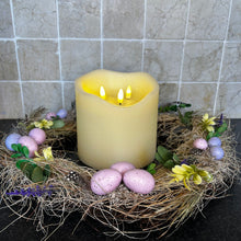 Load image into Gallery viewer, Dried Flowers and Eggs Easter Wreath
