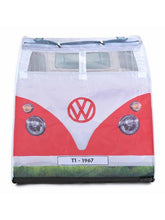 Load image into Gallery viewer, VW Camper Kids Pop Up Tent Red
