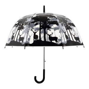 Transparent Forest Design Umbrella