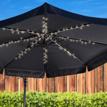 Load image into Gallery viewer, Solar Twinkle Effect Parasol String Lights
