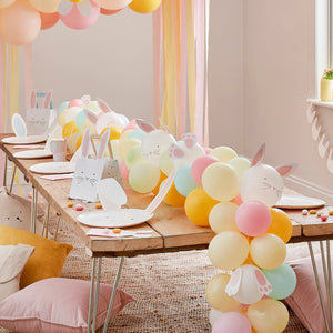 Easter Balloons and Bunnies Table Runner
