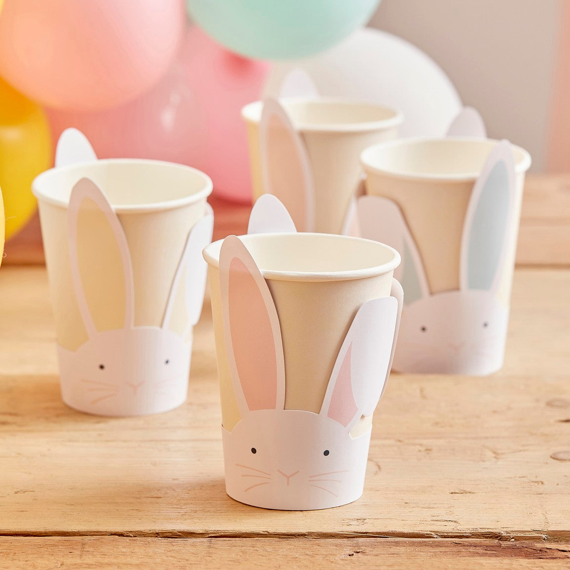 Pastel Easter Bunny Paper Cups – Starlolly