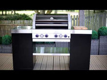 Load and play video in Gallery viewer, Grillstream Classic 4 Burner Hybrid BBQ with Side Burner
