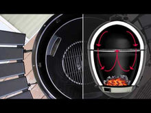 Load and play video in Gallery viewer, Char- Griller Kamado Akorn Kooker Charcoal Black
