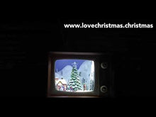 Load and play video in Gallery viewer, Christmas Musical Tree Scene TV Music Box
