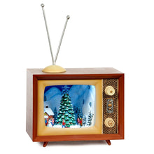 Load image into Gallery viewer, Christmas Musical Tree Scene TV Music Box
