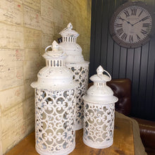 Load image into Gallery viewer, Nettuno Vintage Style Rustic Lanterns Set Of 3
