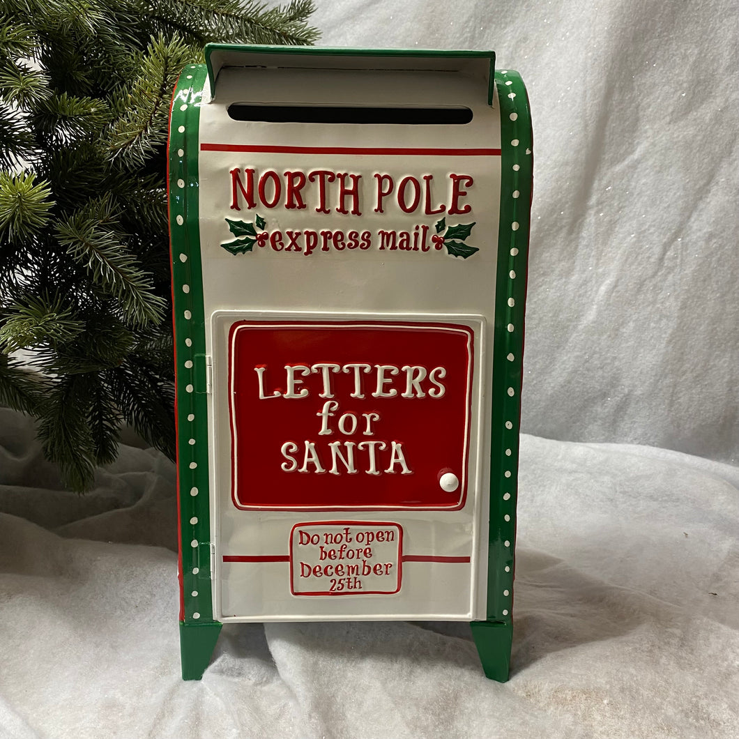 North Pole Express Mail Christmas Post Box