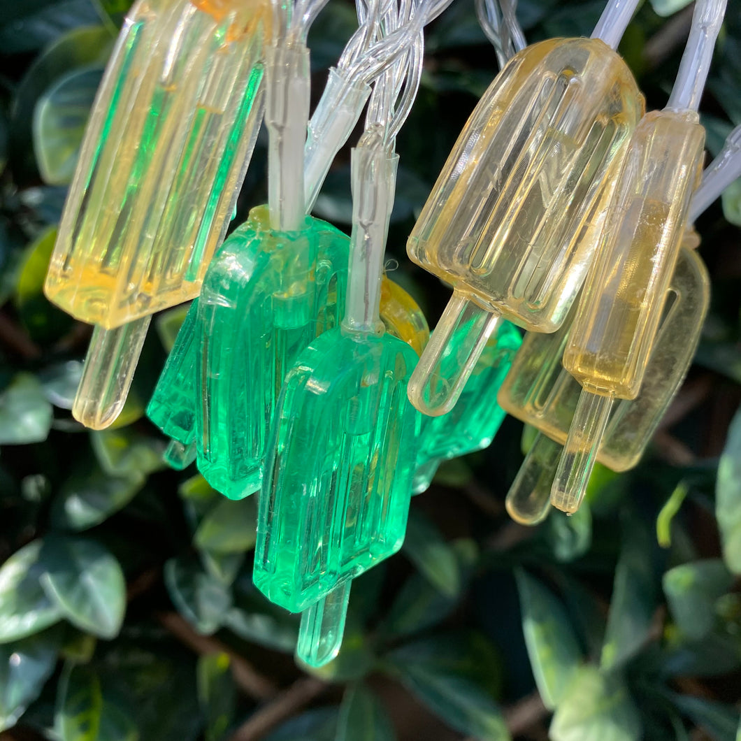 10 Ice Lolly String Lights Battery Operated