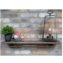 Load image into Gallery viewer, Vintage Style Industrial Pipe Shelf
