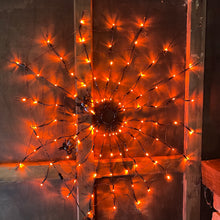 Load image into Gallery viewer, Halloween Spider Web Orb with LED Lights
