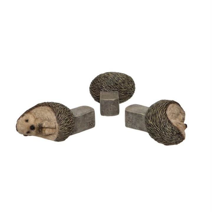 Set of 3 Hedgehog Plant Pot Stands