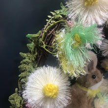 Load image into Gallery viewer, Decorative Spring Easter Wreath with Rabbit
