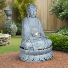 Load image into Gallery viewer, Buddha Water Feature LED 86cm
