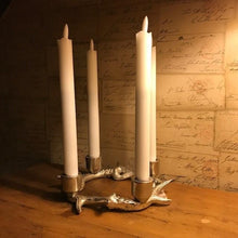Load image into Gallery viewer, Stag Antler Circle Candle Holder
